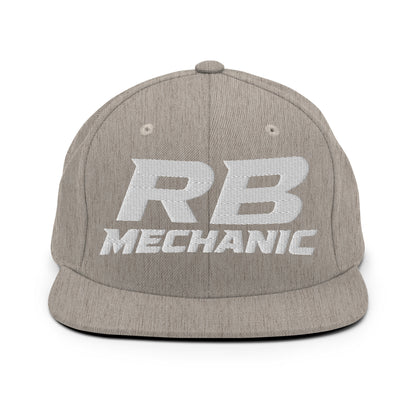 Snapback Hat | RB Mechanic | Lettermark Logo