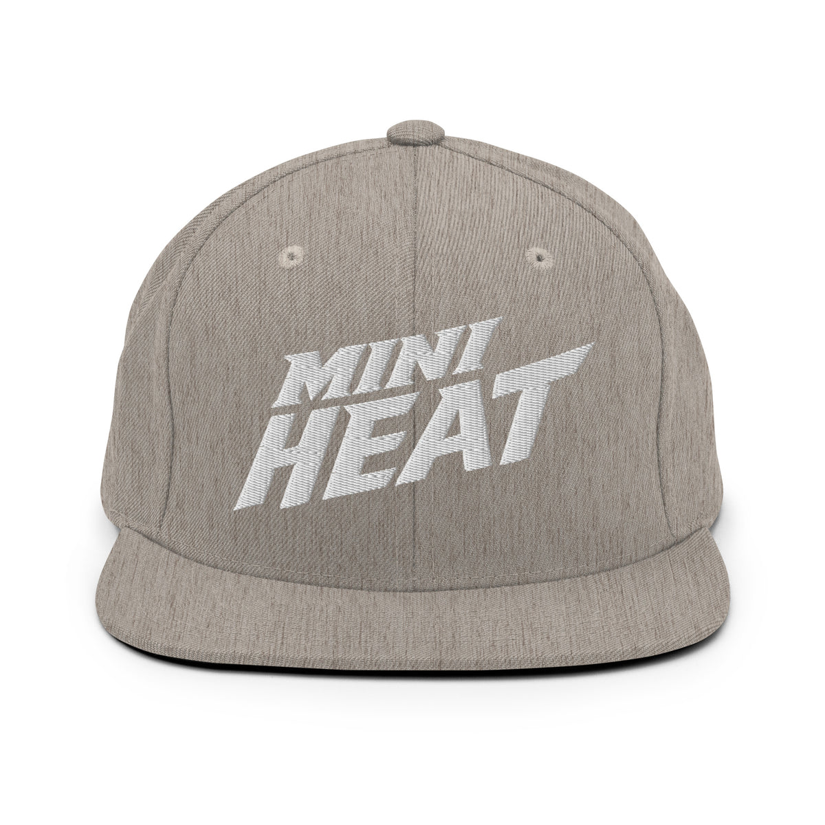 Snapback Hat | MINI HEAT | Crest Logo