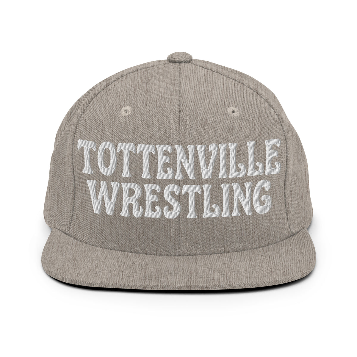 Snapback Hat | Tottenville wrestling club | Crest Logo