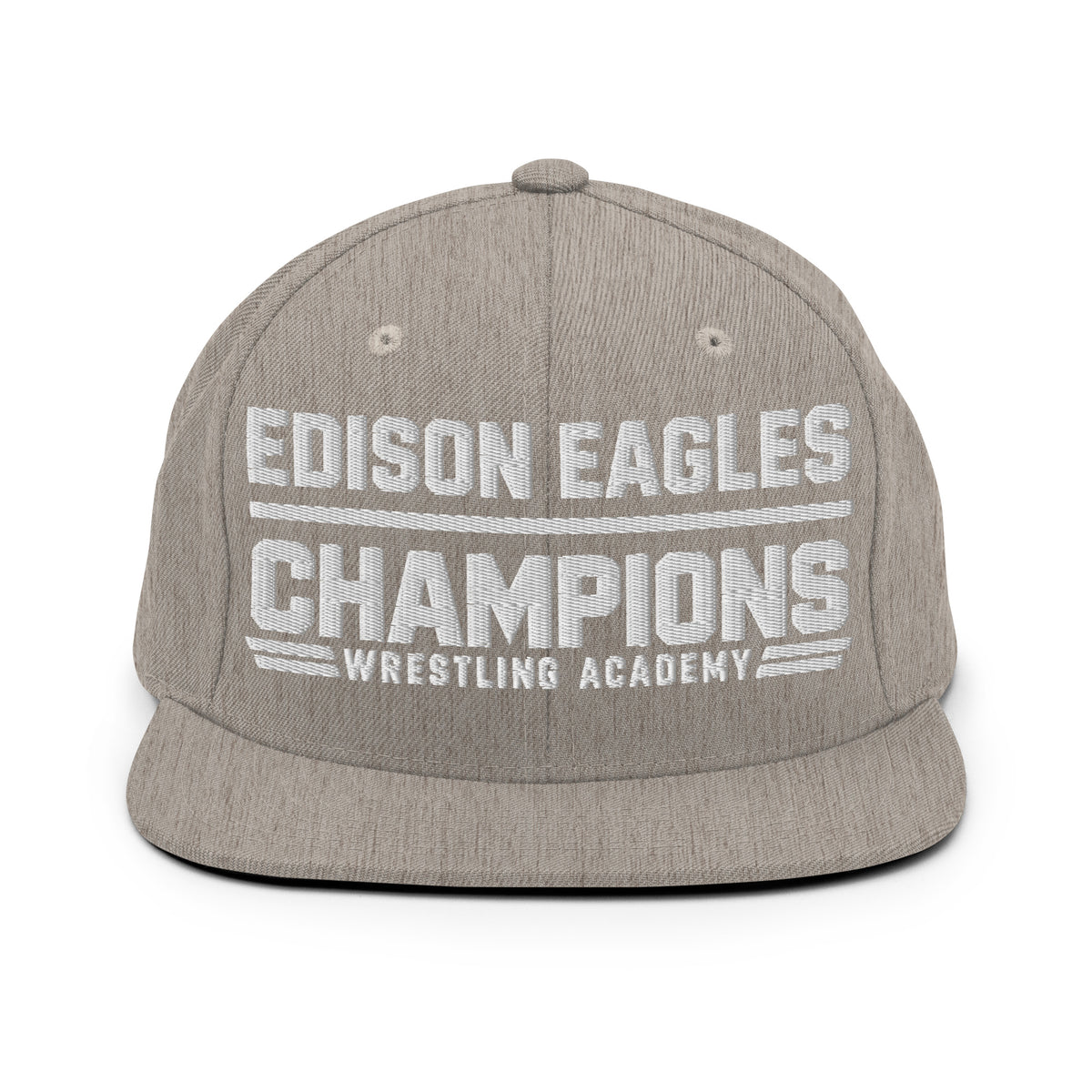 Snapback Hat | Edison Eagles/CWA Wrestling | Crest Logo
