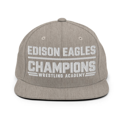 Snapback Hat | Edison Eagles/CWA Wrestling | Crest Logo