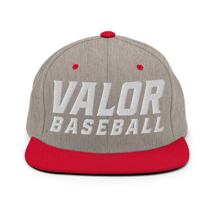 Snapback Hat | South Bend Valor Baseball | Emblem Logo