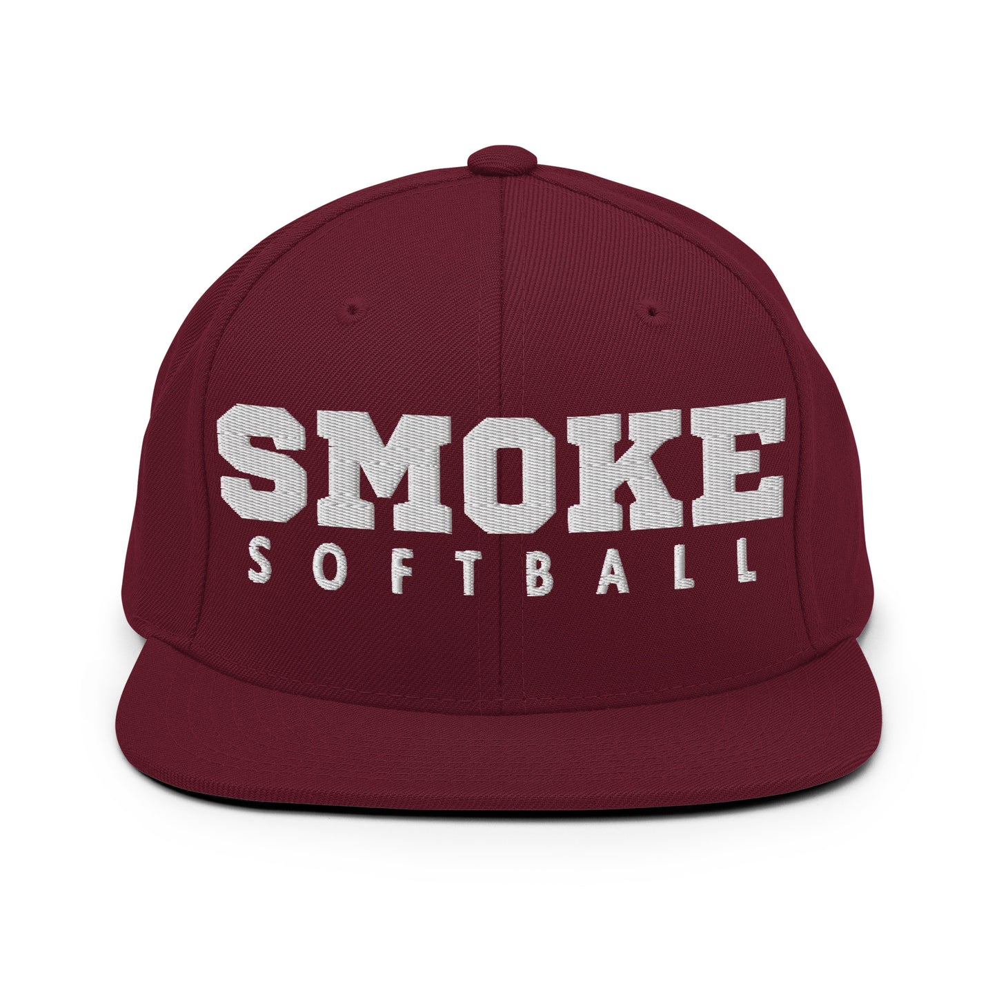 Snapback Hat | Smoke 14U Softball | Modern Script Logo