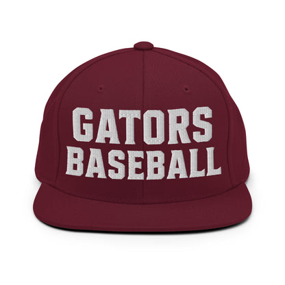 Snapback Hat | West Memphis Community Christian College Gators | Emblem Logo
