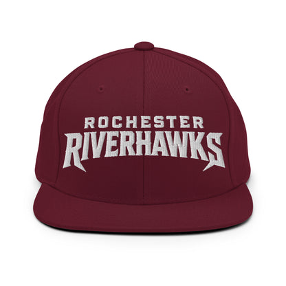 Snapback Hat | Rochester Riverhawks | Shield Logo