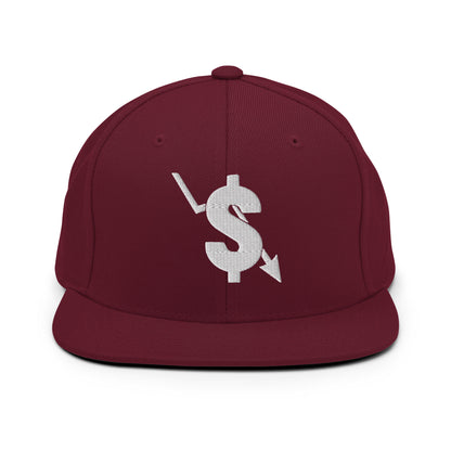 Snapback Hat | The Lowest Bidders | Shield Logo
