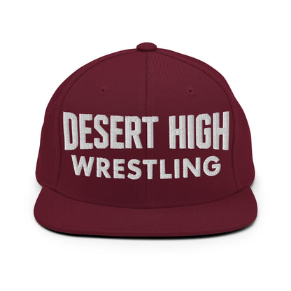 Snapback Hat | Desert High Scorpions | Modern Script Logo