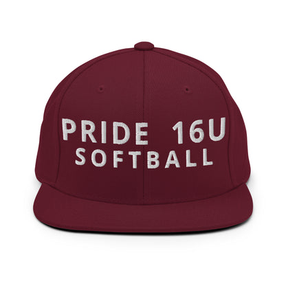 Snapback Hat | NNY Pride Softball | Emblem Logo