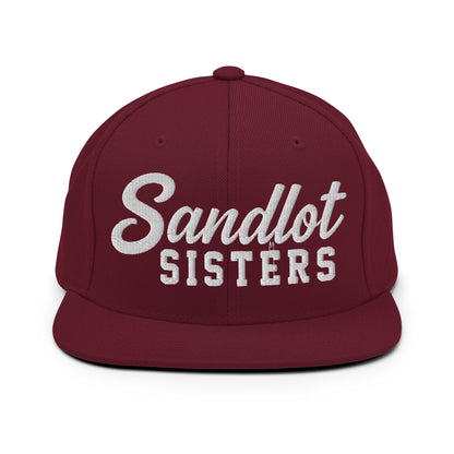 Snapback Hat | Sandlot Sisters | Script Logo