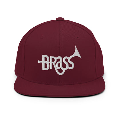 Snapback Hat | Brass Inc. | Script Logo
