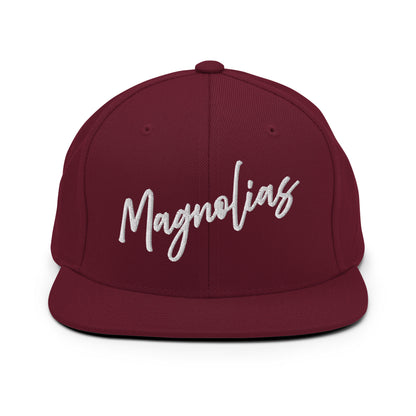 Snapback Hat | Pink Magnolias Dance | Modern Script Logo