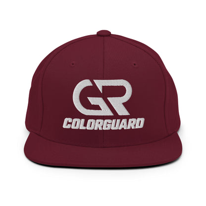 Snapback Hat | George Ranch High School Colorguard | Emblem Logo