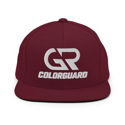Snapback Hat | George Ranch High School Colorguard | Emblem Logo