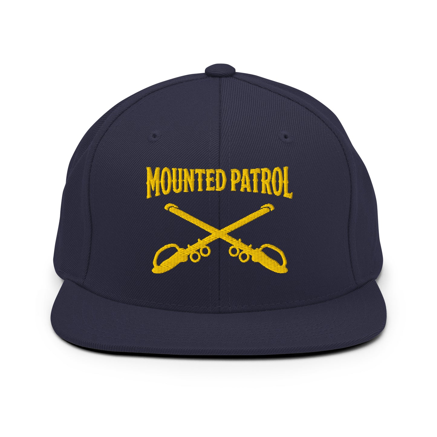 Snapback Hat | Metro Nashville Police Department Horse Mounted Patrol | Sabres Logo