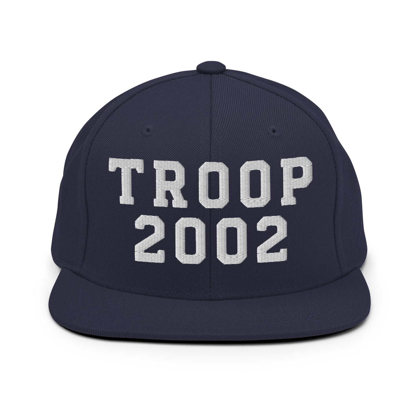 Snapback Hat | Troop 2002 | Emblem Logo