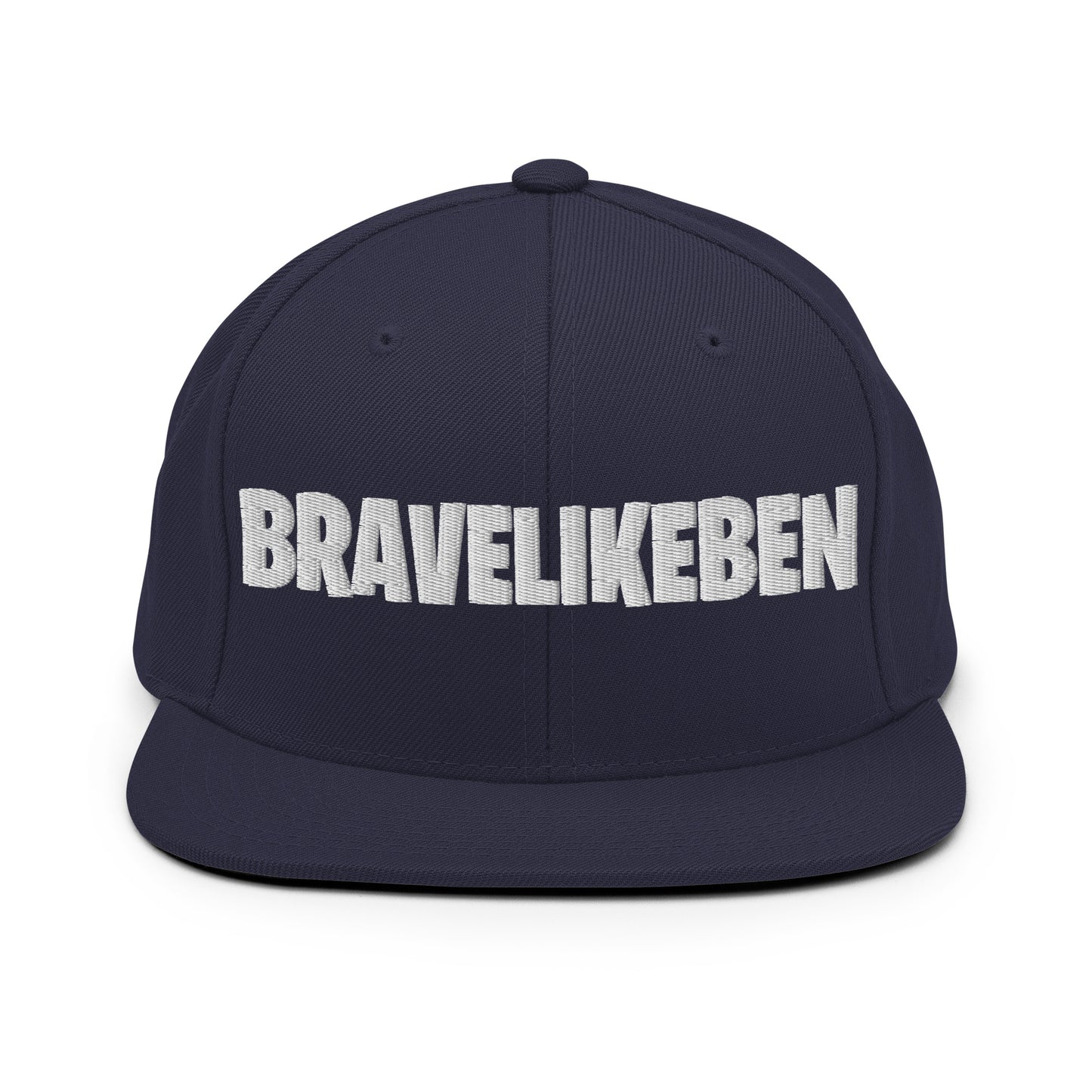 Snapback Hat | Brave Like Ben | Wordmark Logo