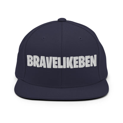 Snapback Hat | Brave Like Ben | Wordmark Logo