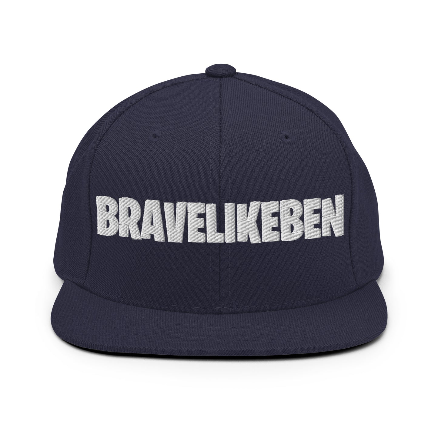 Snapback Hat | Brave Like Ben | Valor Lettering Logo