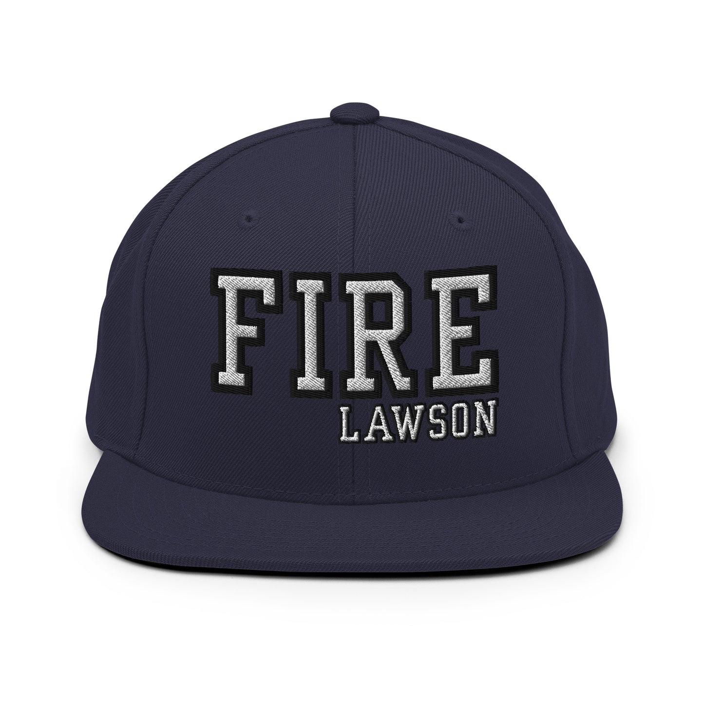 Snapback Hat | Lawson Fire Department | Script Logo
