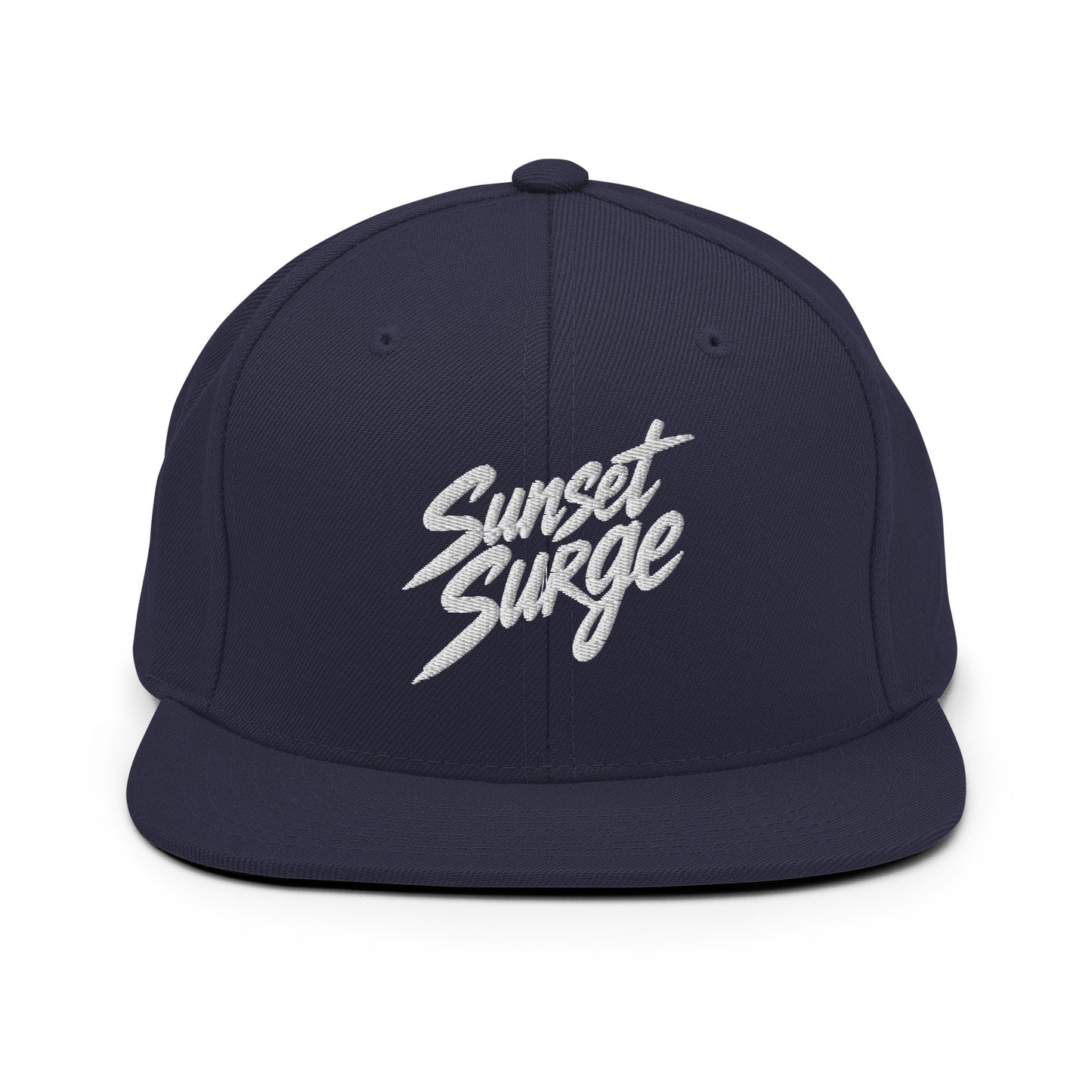 Snapback Hat | Sunset Surge All-Star Cheerleading | Neon Palm Cheer Logo