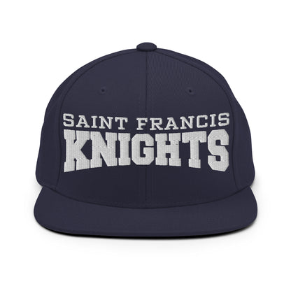 Snapback Hat | Saint Francis School | Modern Script Logo