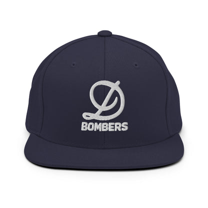 Snapback Hat | Diamond Bombers | Bomber Varsity - White Logo