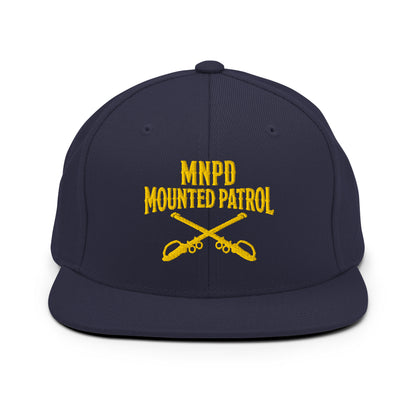Snapback Hat | Metro Nashville Police Department Horse Mounted Patrol | Sabres MNPD Logo
