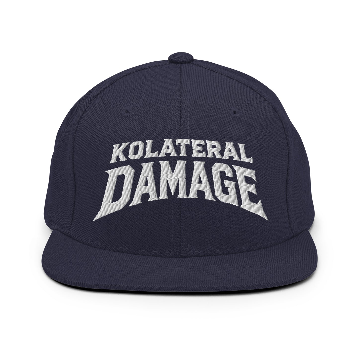 Snapback Hat | Kolateral Damage E-Sports | Ice Kold Crest Logo