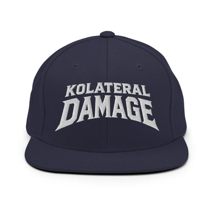 Snapback Hat | Kolateral Damage E-Sports | Ice Kold Crest Logo
