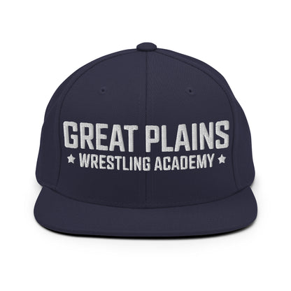 Snapback Hat | Great Plains Wrestling Academy | Script Logo