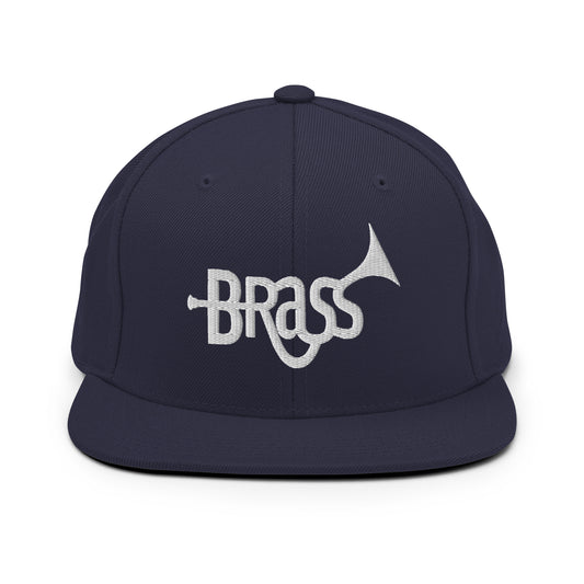 Snapback Hat | Brass Inc. | Script Logo