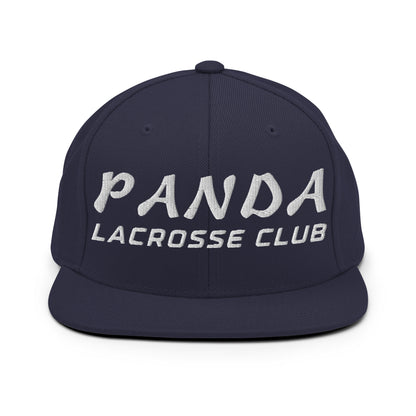 Snapback Hat | Panda Lacrosse Club | Crest Logo