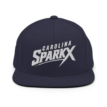 Snapback Hat | Carolina Sparkx | Vanguard Logo