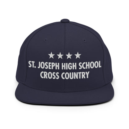 Snapback Hat | St. Joseph High School - Cross Country | Vanguard Logo