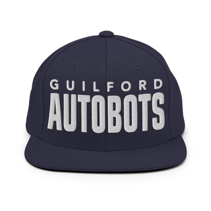 Snapback Hat | Guilford Autobots | Modern Script Logo