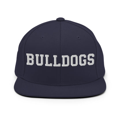 Snapback Hat | Celina Recreational Football Black | Bulldogs Crest Logo