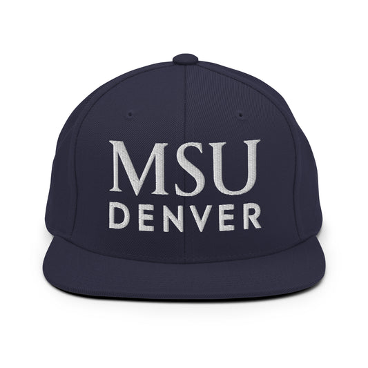 Snapback Hat | MSU Denver Dance Team | Titan Crest Logo
