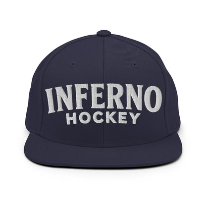 Snapback Hat | Inferno Hockey | Modern Script Logo