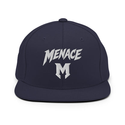 Snapback Hat | Mandan Menace | Crest Logo