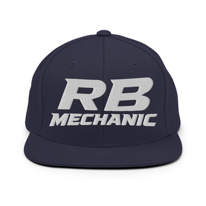 Snapback Hat | RB Mechanic | Lettermark Logo