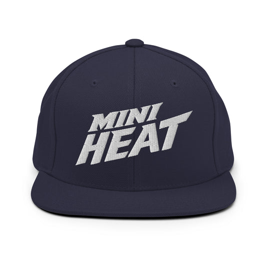 Snapback Hat | MINI HEAT | Crest Logo