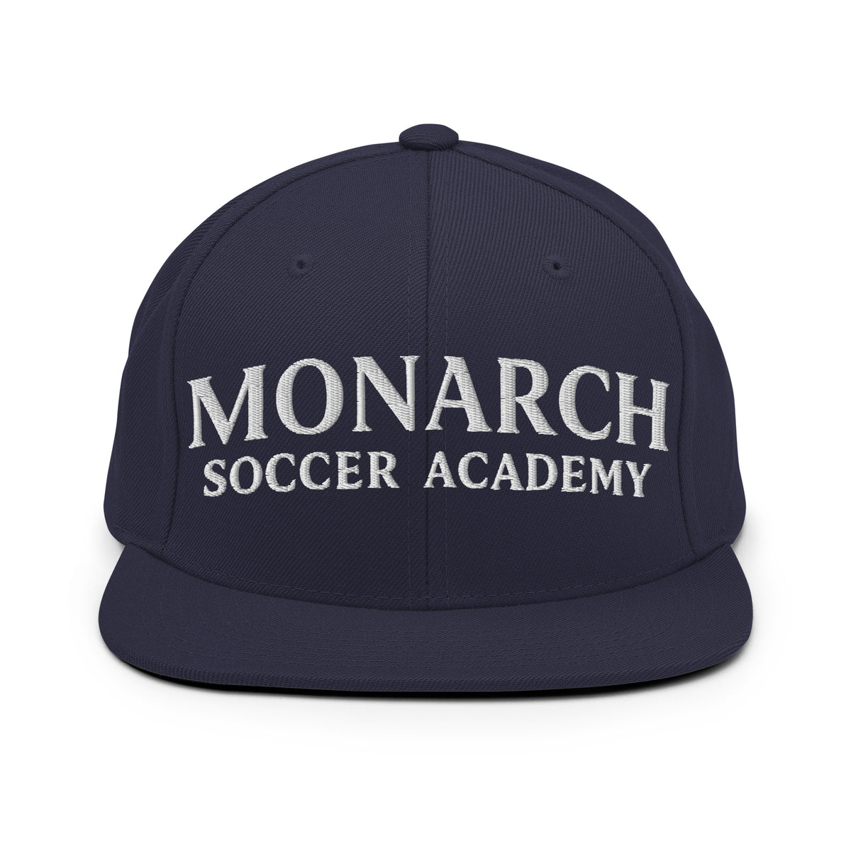 Snapback Hat | Monarch Soccer Academy | Shield Logo