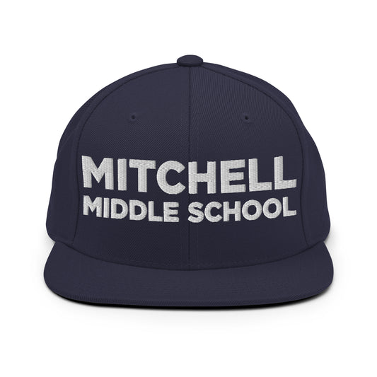 Snapback Hat | Mitchell Middle School Softball | Crest Logo