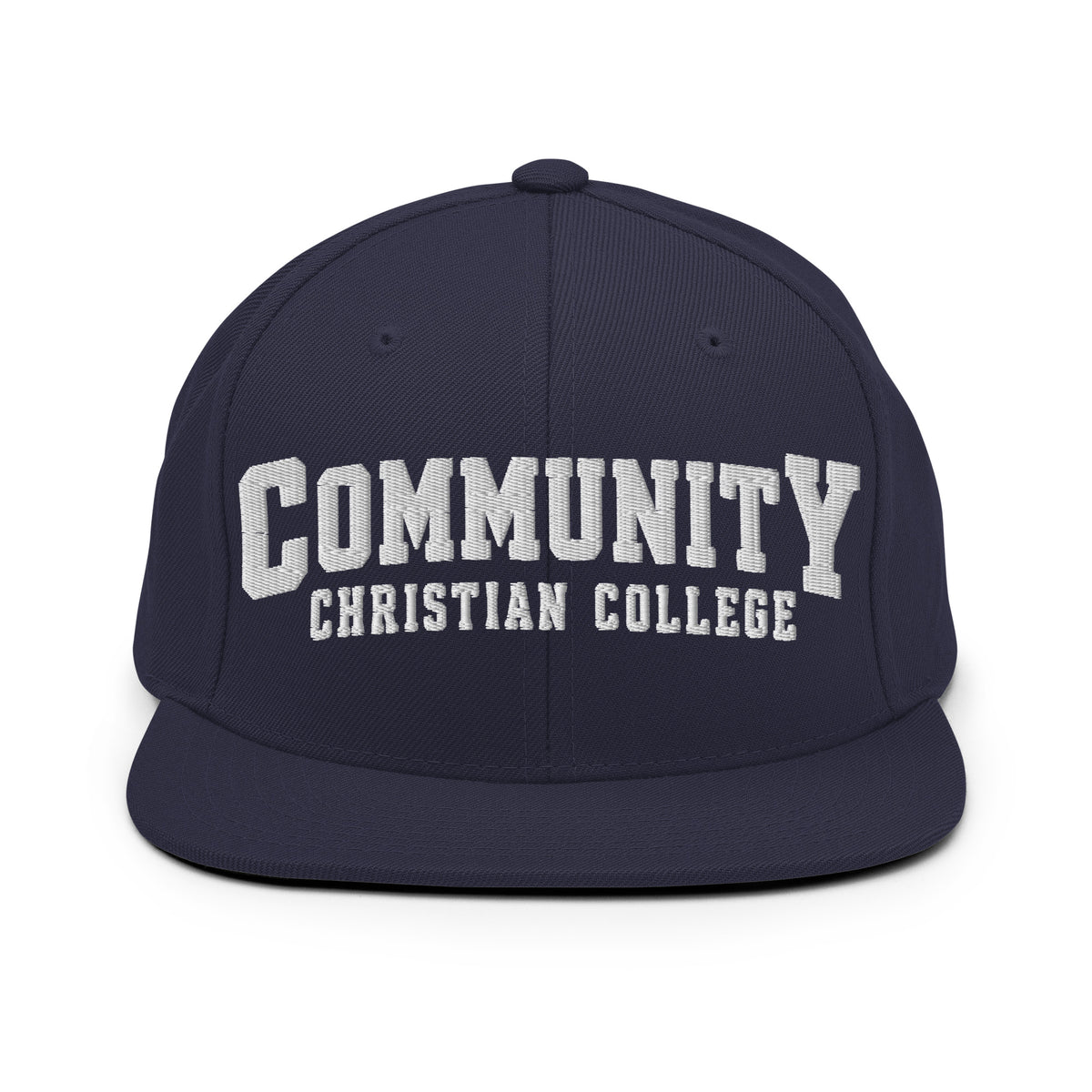 Snapback Hat | Community Christian College | Vanguard Athletic Logo