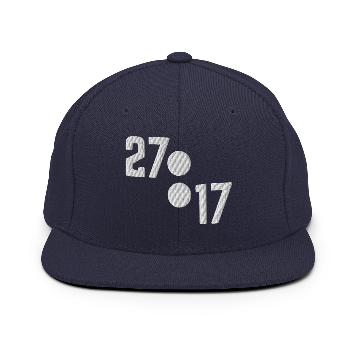 Snapback Hat | 27:17 | Emblem Logo