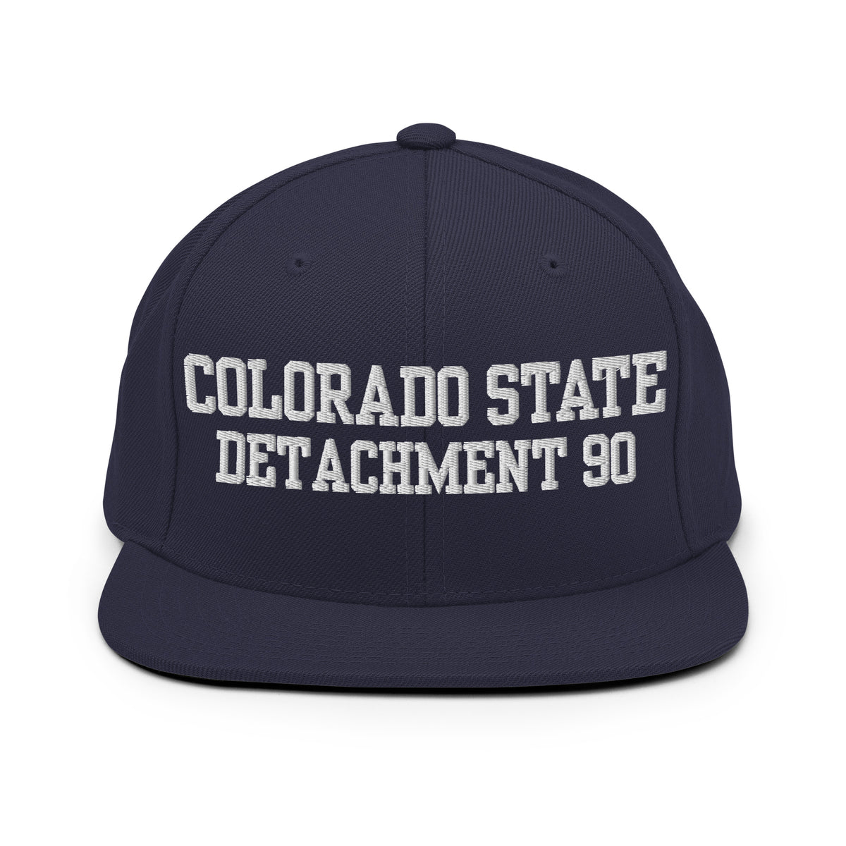 Snapback Hat | Colorado State Detachment 90 | Modern Script Logo