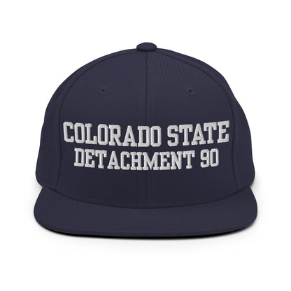 Snapback Hat | Colorado State Detachment 90 | Modern Script Logo