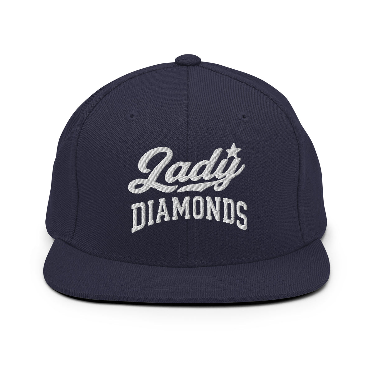 Snapback Hat | Lady Diamonds | Crest Logo