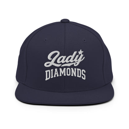 Snapback Hat | Lady Diamonds | Crest Logo