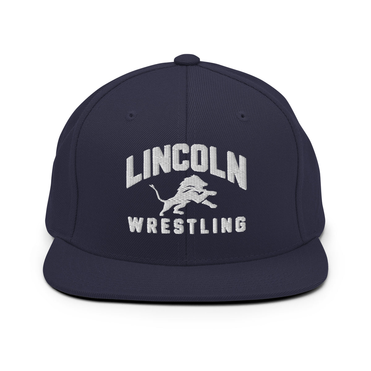 Snapback Hat | Lincoln High School | Emblem Logo